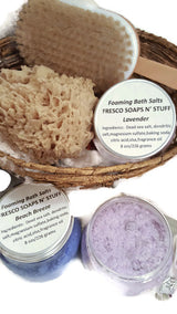 Foaming Bath Salts - Fresco Soaps n' Stuff